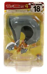 【中古】トレーディングフィギュア パラシュートで降りてくるジェリー 「Happyくじ トムとジェリー TOM and JERRY FUNNY ART! 4」 A賞 フィギュア