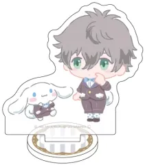 【中古】アクリルスタンド・アクリルパネル 凪誠士郎×シナモロール 「アクリルぷちスタンド ブルーロック×サンリオキャラクターズ 02.パーティーver ミニキャライラスト」