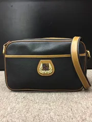 美品！格安！LANCEL ランセル エンブレム ロゴ PVCレザー ショルダーバッグ