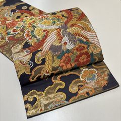 ★美品　袋帯　豪華　鳳凰　金　花★　r1015
