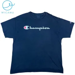 Champion チャンピオン Tシャツ XL 黒 ビッグロゴ 袖Cロゴ ホンジュラス製 AUTHENTIC