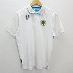 y■フィラゴルフ/FILA GOLF 半袖ポロシャツ/ゴルフウェア■白【メンズLL】MENS/157