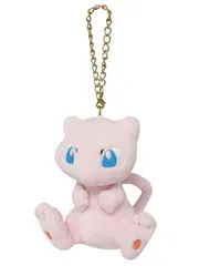 【在庫処分】ポケットモンスター ALL STAR COLLECTION 三英貿易 ミュウ マスコット W7×D5.5×H10.5cm ぬいぐるみマスコット ポケモン PM09