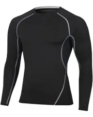 SPORTIA コンプレッションウェア スポーツシャツ 長袖シャツ メンズ