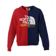GUCCI × THE NORTH FACE クロップドスウェットシャツ 2025年最新】gucci ノースフェイス スウェットの人気アイテム