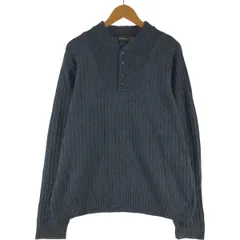 古着 エディーバウアー Eddie Bauer ヘンリーネック コットンニットセーター メンズM相当/eaa501606