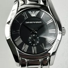 【電池交換済み】エンポリオアルマーニ　EMPORIO ARMANI　AR-0681　クォーツ　黒