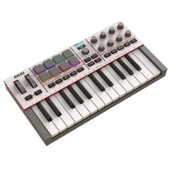 AKAI アカイ MPK mini 4 Grey グレー 25鍵 MIDIキーボード MIDIコントローラー PAD付き