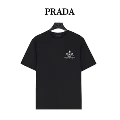 【今日特価】Prada / プラダ 25ss 胸元アルファベットロゴ T シャツ