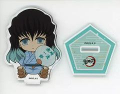 【中古】アクリルスタンド・アクリルパネル 時透無一郎 「鬼滅の刃×嵐電×映画村 京ノ御仕事参 ぺたん娘 トレーディングアクリルスタンド 夏祭りVer. Vol.2」