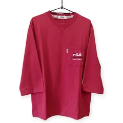 FILA 7分袖 Tシャツ ロングTシャツ カットソー シャツ　【A108】
