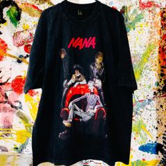 NANA 漫画 リプリント Tシャツ 半袖 メンズ 新品 個性的 <!-利用不可文字-!>A 大崎ナナ 小松奈々 BLAST ブラックストーンズ トラネス 本城蓮 寺島伸夫 高木泰士 岡崎真一 レイラ シン 矢沢あい ロック バンドT