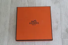 美品　エルメス　ゴールド×オレンジ　カージュドアッシュ　Hキューブ　チャーム 美品 エルメス ゴールド×オレンジ カージュドアッシュ Hキューブ