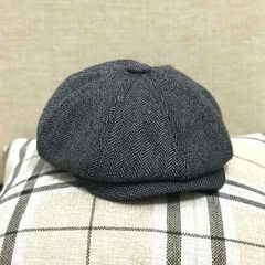 とん太様用】AUBERGE ツイードキャスケット グレー とん太様用