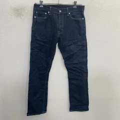 Levi's 513 W32 ブルー リーバイス メキシコ製 ジップアップ カジュアル ジーンズ 古着卸 アメリカ仕入 2509-196