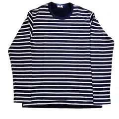 美品　COMME des GARCONS SHIRT 　 袖ボーダーニット 2025年最新】comme des garcons ボーダーの人気アイテム - メルカリ