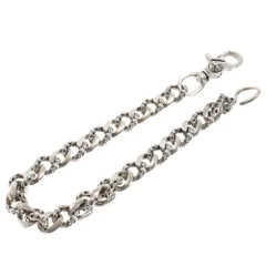 CHROME HEARTS (クロムハーツ) FANCY SHORT-1/1クリップショートファンシー ウォレットチェーン シルバーのサムネイル