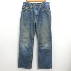 Q■90’S■リーバイス506/LEVI’S 506－03 ストレートデニムパンツ■紺【W32 L34】MENS/189【中古】