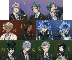 【中古】紙製品 全11種セット 「ディズニー ツイステッドワンダーランド LINE公式スタンプアートフェア ブラインドミニ色紙 LNアート B」