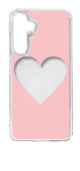 【新品未使用】Galaxy A55 5G SC-53E SCG27 ギャラクシー クリア ハードケース (ピンク)  ハート窓 アレンジ くすみカラー カバー スマホケース cl-sc53e-362