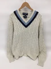 Polo Sport Ralph Lauren　90’s　　チルデンニット　ヴィンテージ【M128-20241218-02KS】