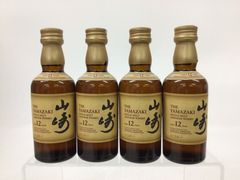 ウイスキー サントリー 山崎 12年 シングルモルト ミニボトル 4本セット 50ml 87 ITD7Z5IYZ47G