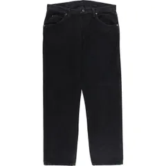 古着 00年代 ラングラー Wrangler REGULAR FIT ブラックデニム ストレートデニムパンツ メンズw36相当/eaa552072