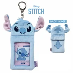 エス【送料無料】【ディズニーキャラクター】ボアフォトキーホルダー【スティッチ】【リロアンドスティッチ】【アニメ】【映画】【キーリング】【チャーム】【写真入れ】【収納】【推し】【推し活】【雑貨】【グッズ】【かわいい】