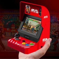 【新品】【未開封品】Unico SNK MVS ミニアーケードゲーム機 3.5インチ画面 レトロノスタルジックゲーム機