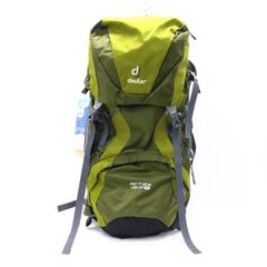 未使用 deuter ドイター バックパック ACT Lite 45+10SL パイン モス タグ付き リュック アウトドア トレッキング エアコンタクトライト グリーン系  women's fit