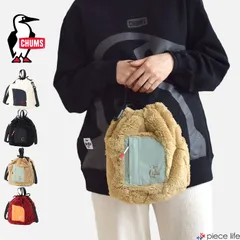  チャムス CHUMS バッグ 巾着 ショルダーバッグ ボア フリース エルモフリース メンズ レディース ハンドバッグ ブービー エルモ ショルダー バッグ CH60-4036