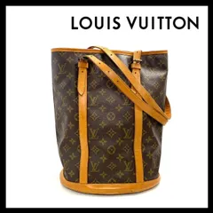 美品✨ルイヴィトン バケットGM トートバッグ モノグラム ハンドバッグ 茶 LOUIS VUITTON ルイ・ヴィトン Louis Vuitton バケット GM