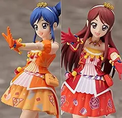 【中古】S.H.フィギュアーツ 霧矢あおい、紫吹蘭(ソレイユver.)セット『アイカツ！』(魂ウェブ商店限定)