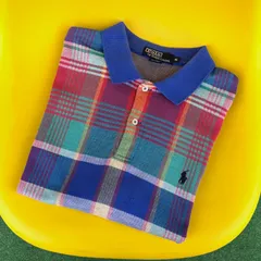 90〜00s Polo by Ralph Lauren チェックポロシャツ USA製