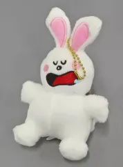 【中古】キーホルダー うさぎ すやすやシリーズ ぬいぐるみボールチェーン 「たべっ子どうぶつ」