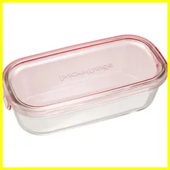 iwaki PS-PRN-P7 Heat Resistant Glass Storage Containers, Pink, Set of 7,  Pack & Range