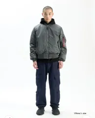 ALPHA INDUSTRIES(アルファ インダストリーズ) MA ー 1 フライト ジャケット ガンメタル