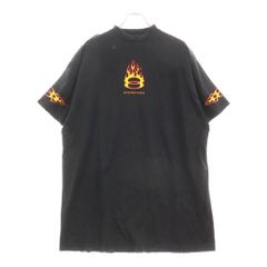 【24SS】BALENCIAGA Burning Unity Tシャツ ロゴ 半袖 コットン 0400021411127?wid=900