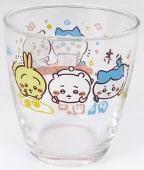 [중고] 글라스 [단품] 치이카와 & 하치와레 & 토끼 글래스 [치이카와 어쩐지 작고 귀여운 녀석 글래스와 흰 복숭아 젤리] 동봉품 패밀리 마트 한정