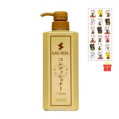 観音温泉 コンディショナー 700ml【6個セット】【金運招き猫シール1枚付】観音温泉水配合 はちみつ ヘアケア 温泉コスメ