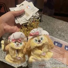 DuffyandFriends上海ディズニー限定 メイメイ 青花瓷 キーホルダー 正規品】シェリーメイ 2025青花 ぬいぐるみキーチェーン 上海