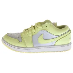 NIKE (ナイキ) WMNS AIR JORDAN 1 LOW LEMON TWIST ウィメンズ エアジョーダン1 レモンツイスト ローカットスニーカー イエロー US9/26.0cm DC0774-007