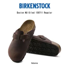 未使用品 BIRKENSTOCK BOSTON オイルレザー サボサンダル BIRKENSTOCK BOSTON Oiled Leather ( REGULAR FIT ) BLACK