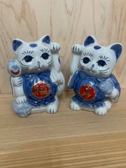 招き猫 置物 2体セット - メルカリ