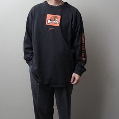 00's NIKE Printed  L/S T-Shirt "Oregon State Beavers" 112049