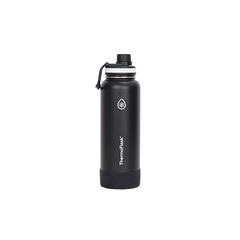【新品】 サーモフラスク ステンレスボトル (ブラック, 1.17L) 0