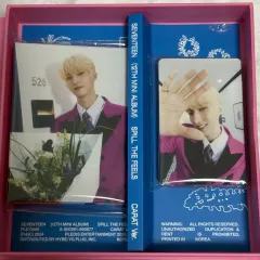 SEVENTEEN(セブンティーン・セブチ) SPILL THE FEELS CARAT盤 カラット盤 ドギョム(DK) バインダー コレクトブック ブックレット