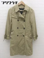 ■ ◎ coen コーエン ライナー付 長袖 トレンチ コート サイズM ベージュ レディース  【中古】 【1002802037740】