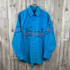 OLD Wrangler 90s ラングラー 長袖 ウエスタン シャツ XL