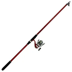 リール + ロッドセット 釣り竿 ロッド 釣り ニューオーシャントーイ 300 FIVE STAR フィッシング レッドのサムネイル